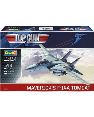 Сглобяем модел Revell Военни: Самолети - Maverick's F-14A Tomcat (Top Gun) - 4