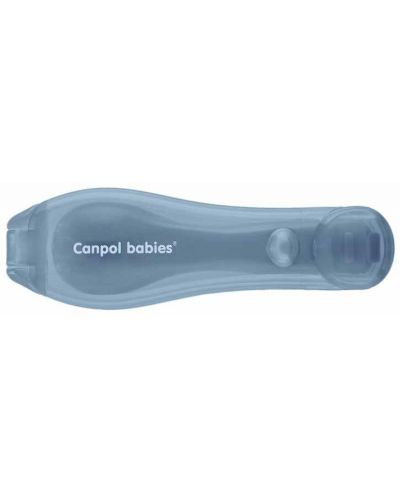 Сгъваема детска лъжица за пътуване Canpol babies - Синя - 6