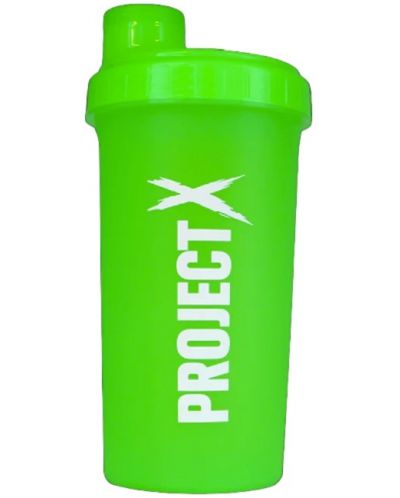 Шейкър Swedish Supplements - Project X, 700 ml, зелен - 1