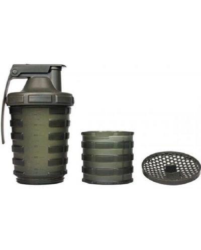 Шейкър Nuclear Nutrition - Grenade, 600 ml, зелен/черен - 2