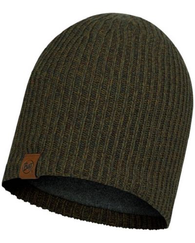 Шапка BUFF - Knitted & Fleece hat Lyne, зелена - 1