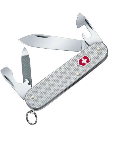 Швейцарски джобен нож Victorinox Cadet Alox - Сребрист - 1