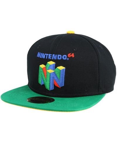 Шапка с козирка Bioworld Nintendo - N64, logo - 1