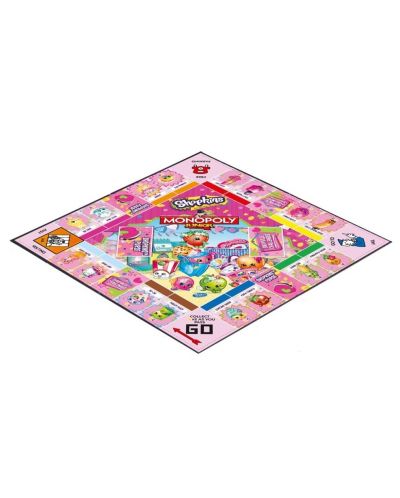 Настолна игра Monopoly Junior - Shopkins - 3