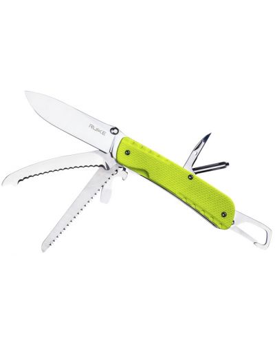 Швейцарски джобен нож Ruike LD43 - 15 функции, зелен - 1