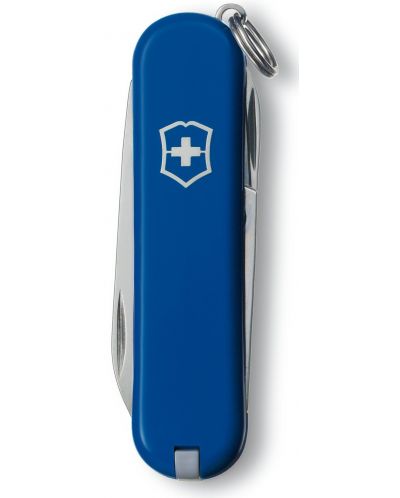 Швейцарски джобен нож Victorinox - Classic SD, 7 функции, син - 2