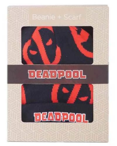 Шапка и шал Difuzed Marvel: Deadpool - Logo - 4
