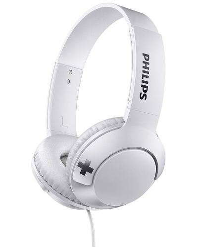 Слушалки Philips SHL3070WT - бели - 1