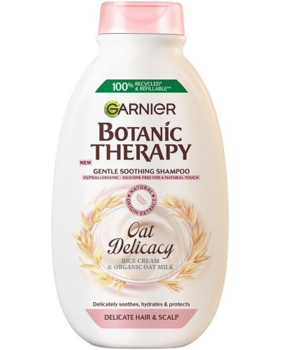 Garnier Botanic Therapy Шампоан Oat Delicacy, 400 ml - 1
