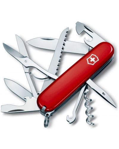 Швейцарски джобен нож Victorinox Huntsman - 15 функции, блистер - 1