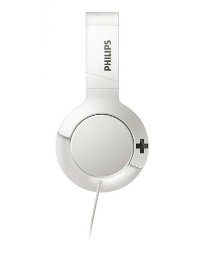 Слушалки с микрофон Philips - BASS+, бели - 2