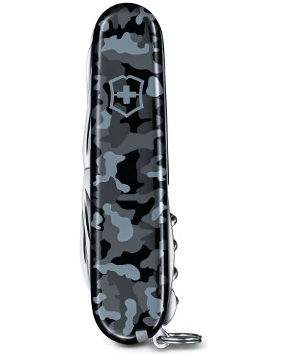 Швейцарски джобен нож Victorinox Huntsman - Черен камуфлаж, 15 функции - 2