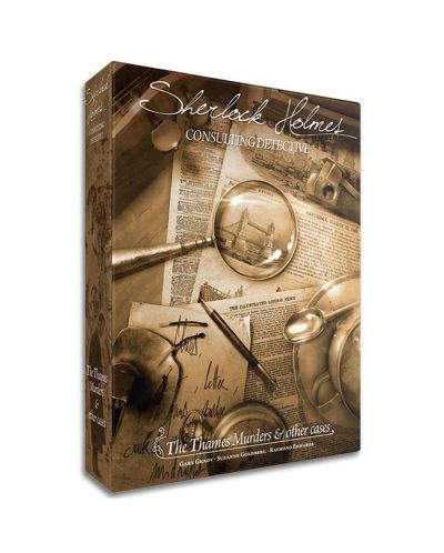 Настолна игра Sherlock Holmes: The Thames Murders &amp; Other Cases - Тематична