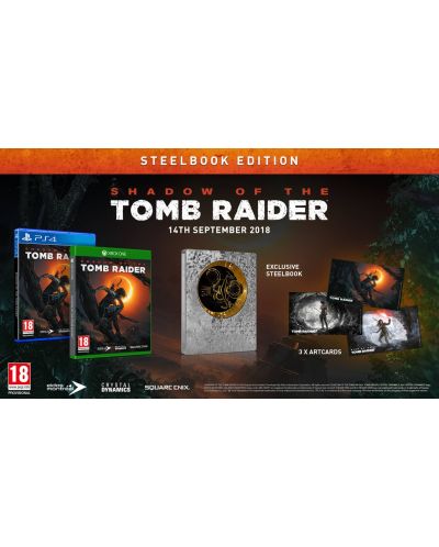 Shadow Of The Tomb Raider Steelbook Edition (Xbox One) - 5
