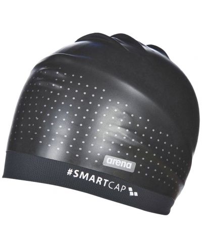 Шапка за плуване Arena - Smartcap Training, черна - 1