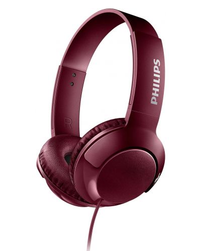 Слушалки Philips SHL3070RD - червени - 1