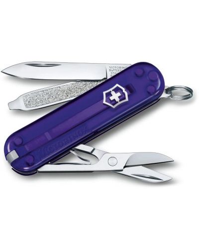 Швейцарски джобен нож Victorinox Classic SD - Persian Indigo - 1