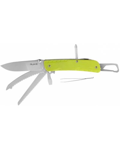 Швейцарски джобен нож Ruike LD43 - 15 функции, зелен - 4