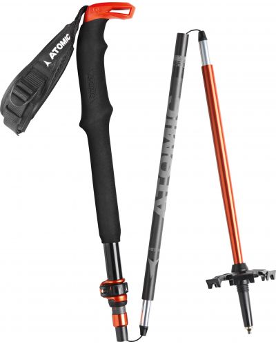 Щеки за ски Atomic - BCT Mountaineering Carbon SQS, 115 - 135 cm, черни/червени - 5