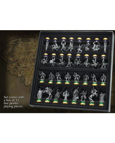 Шах The Noble Collection - Lord of the Rings Collector Chess Set - 2