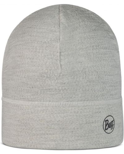 Шапка BUFF- Merino lightweight Beanie, сива - 1