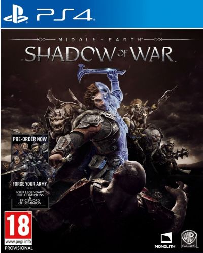 Middle-earth: Shadow of War (PS4) (разопакован)