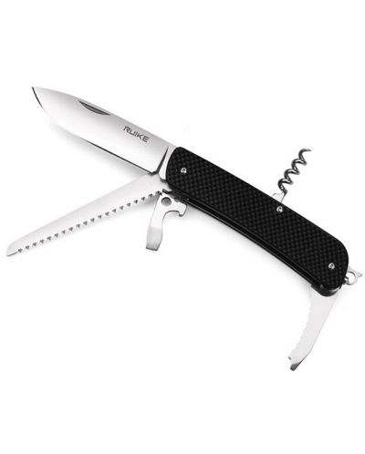 Швейцарски джобен нож Ruike L32-B - Черен - 1