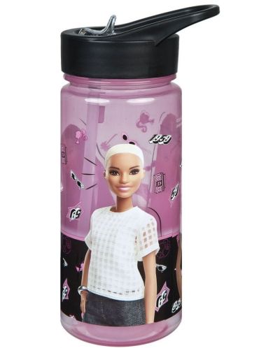 Бутилка за вода Undercover Scooli - Aero, Barbie, 400 ml - 2
