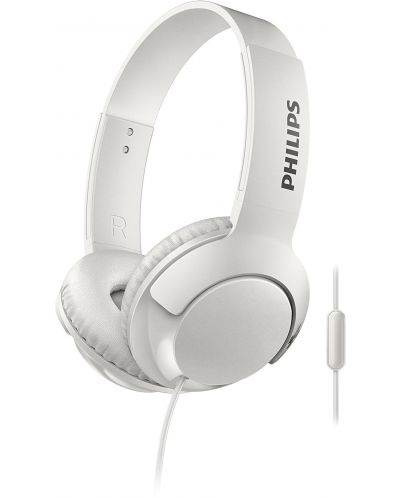 Слушалки Philips SHL3075WT - бели - 1