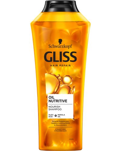 Gliss Oil Nutritive Шампоан, 400 ml - 1