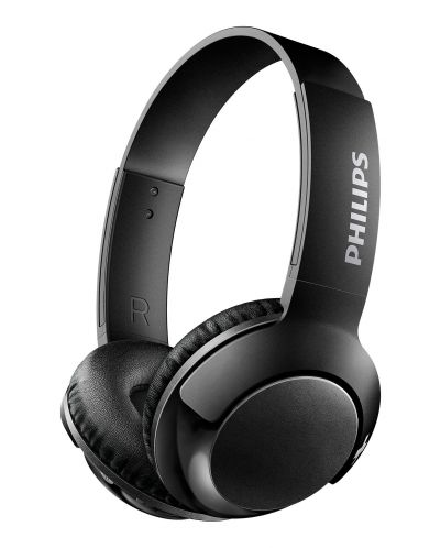 Слушалки Philips SHB3075BK - черни - 1