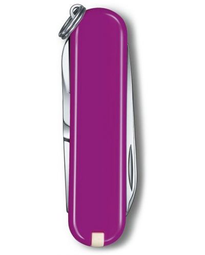 Швейцарски джобен нож Victorinox - Classic SD, Tasty Grape - 3