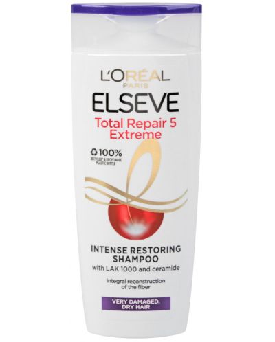 L'Oréal Elseve Шампоан Total Repair 5 Extreme, 250 ml - 1