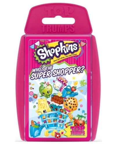 Игра с карти Top Trumps - Shopkins Super Shopper - 1