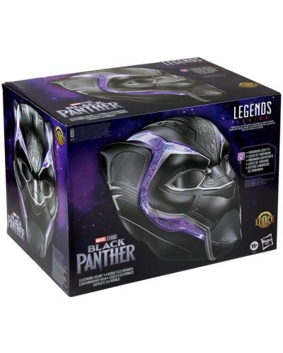 Шлем Hasbro Marvel: Black Panther - Black Panther (Black Series Electronic Helmet) - 10