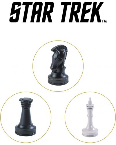 Шах The Noble Collection - Star Trek Tri-Dimensional Chess Set - 4