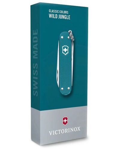 Швейцарски джобен нож Victorinox - Classic Alox, Wild Jungle - 4