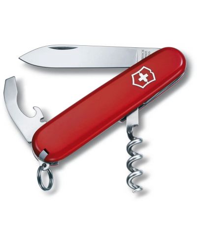 Швейцарски джобен нож Victorinox Waiter - Червен, 9 функции - 1