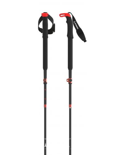 Щеки за ски Atomic - BCT Mountaineering Carbon SQS, 115 - 135 cm, черни/червени - 2