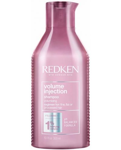 Redken Volume Injection Шампоан за коса, 300 ml - 1