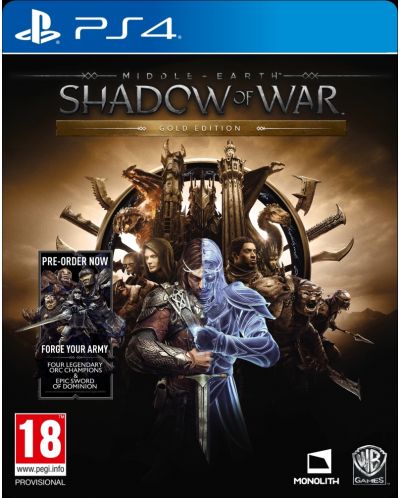 Middle-earth: Shadow of War Gold Edition (PS4) - 1