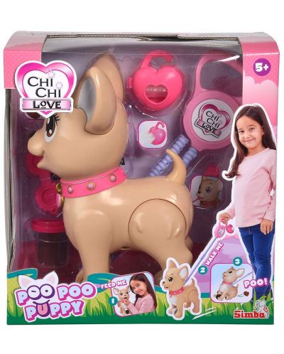 Играчка Simba Toys Chi Chi Love - Кученце, на разходка до тоалетна - 3