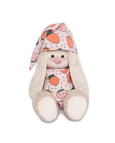 Плюшена играчка Budi Basa - Зайка Ми, с ягодова пижама, 34 cm - 1