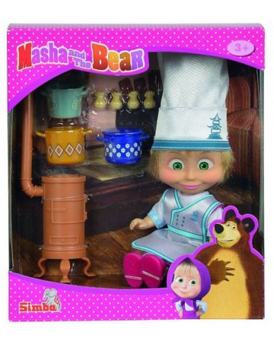 Комплект Маша и Мечока Simba Toys – Кукла Маша с печка и аксесоари - 2