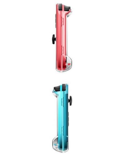 Силиконов кейс SteelPlay - Dockable Clear Case, прозрачен (Nintendo Switch)  - 5