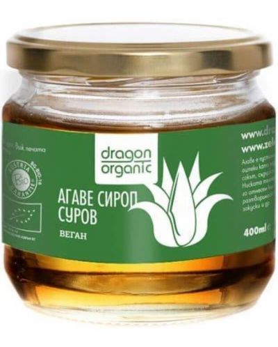 Сироп от агаве, суров, 400 ml, Dragon Superfoods - 1