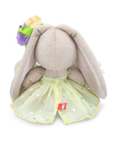 Плюшена играчка Budi Basa - Зайка Ми, бебе със зайче и цветя, 15 cm - 3