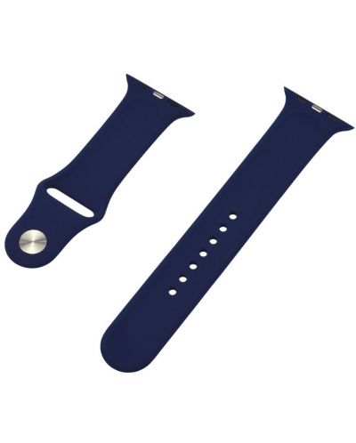 Силиконова каишка Xmart - Apple Watch Band, 22 mm, синя - 2
