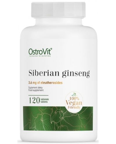 Siberian ginseng, 120 таблетки, OstroVit - 1