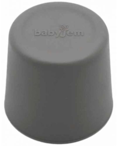 Силиконова чаша BabyJem - Grey - 3